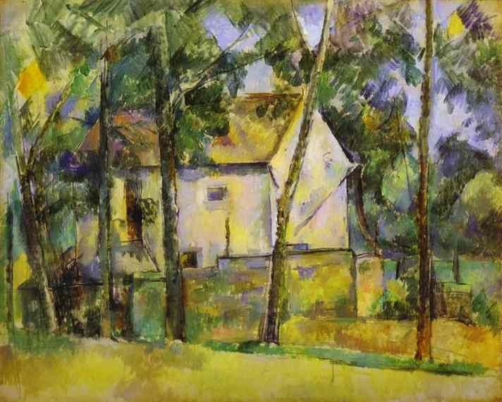 Paul Cezanne House and Trees